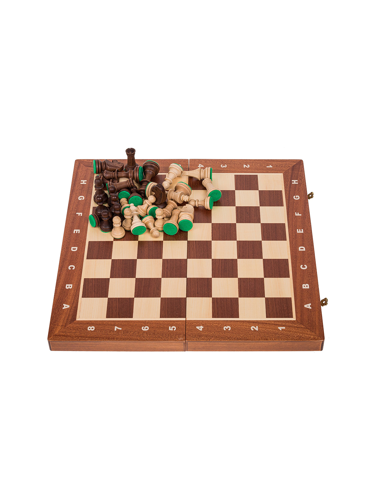 SQUARE-GAME - Tienda de ajedrez - Ajedrez de Torneo n.º 4 - Caoba WW