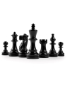 SQUARE - Online Chess Shop - Chess Piece - Black Deluxe 3.75
