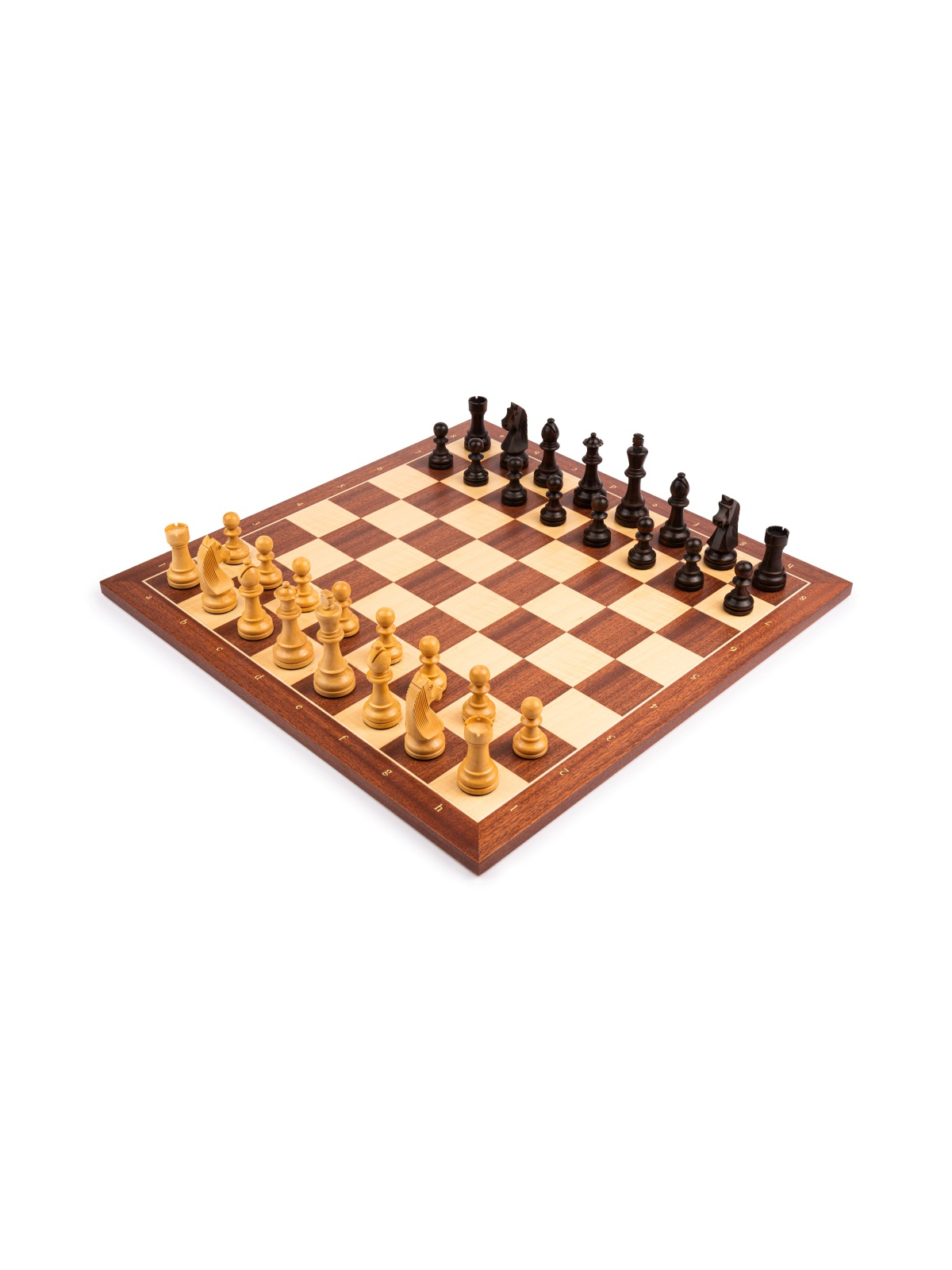SQUARE- Online Chess Shop - Mahogany Standard D - Chess Set