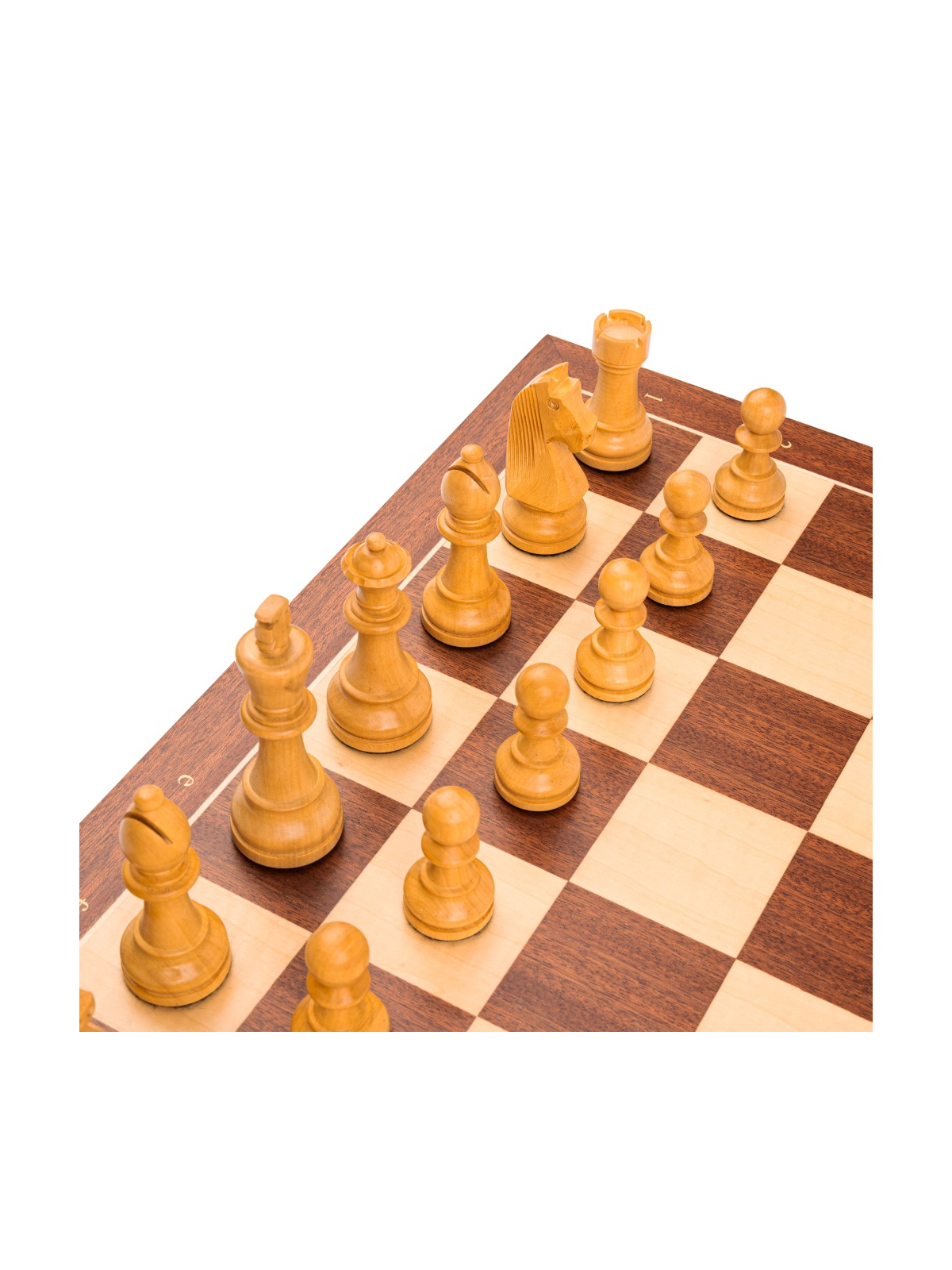 SQUARE - Boutique déchecs - Acajou Standard - Jeu d'échecs