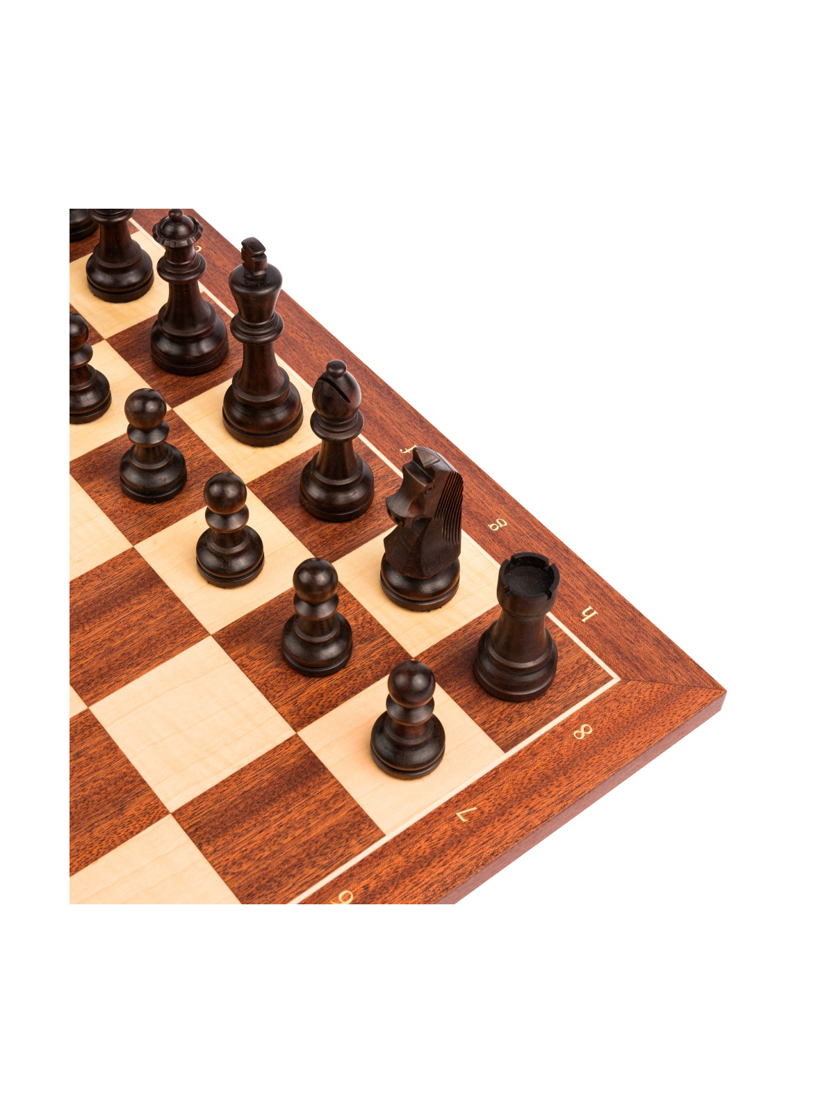 SQUARE - Boutique déchecs - Acajou Standard - Jeu d'échecs