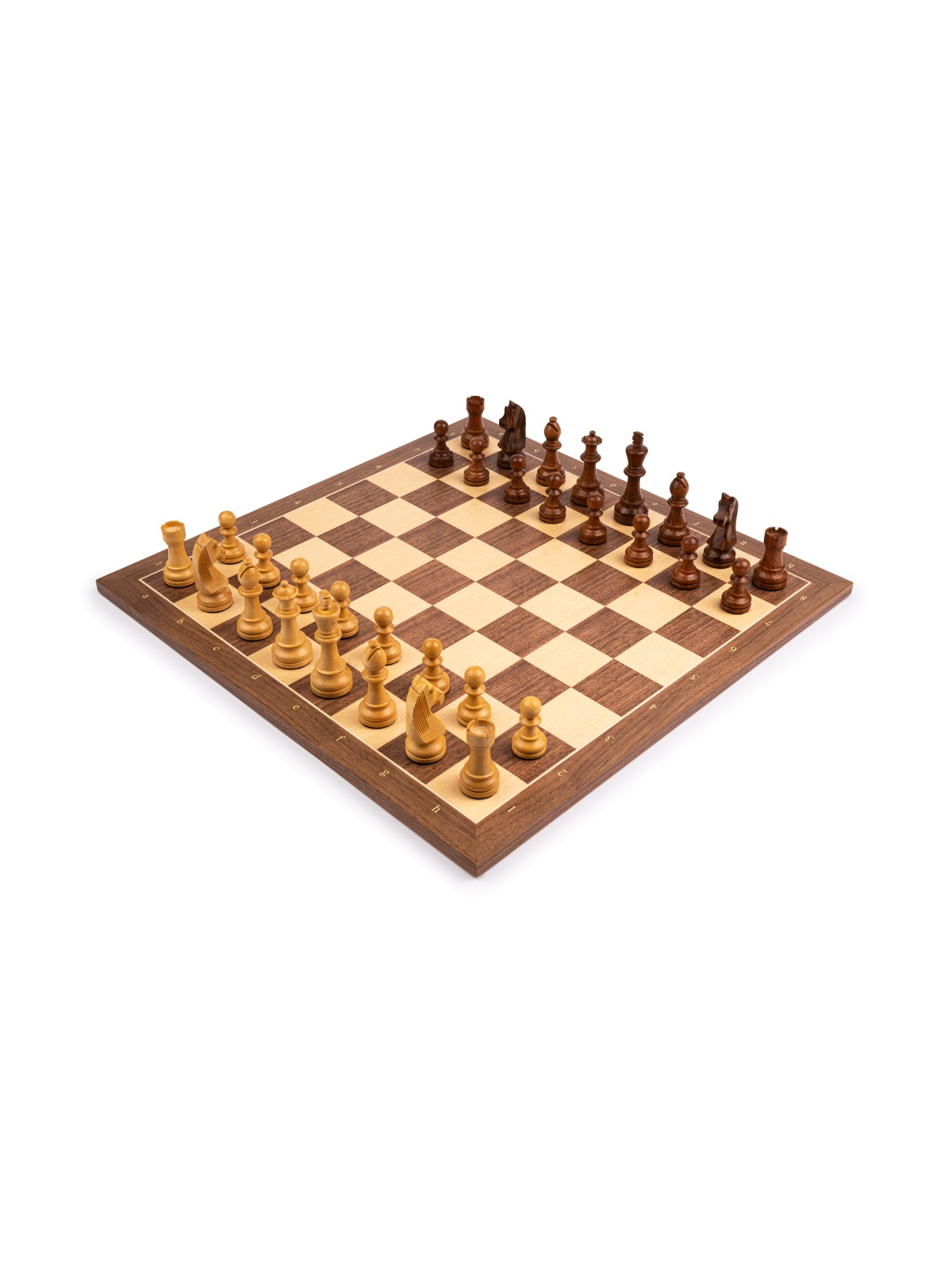 SQUARE - Schach Shop - Nuss Standard D - Schach Set Ferrer