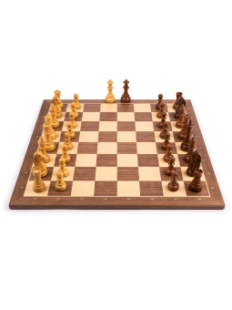 SQUARE - Schach Shop - Nuss Standard D - Schach Set Ferrer