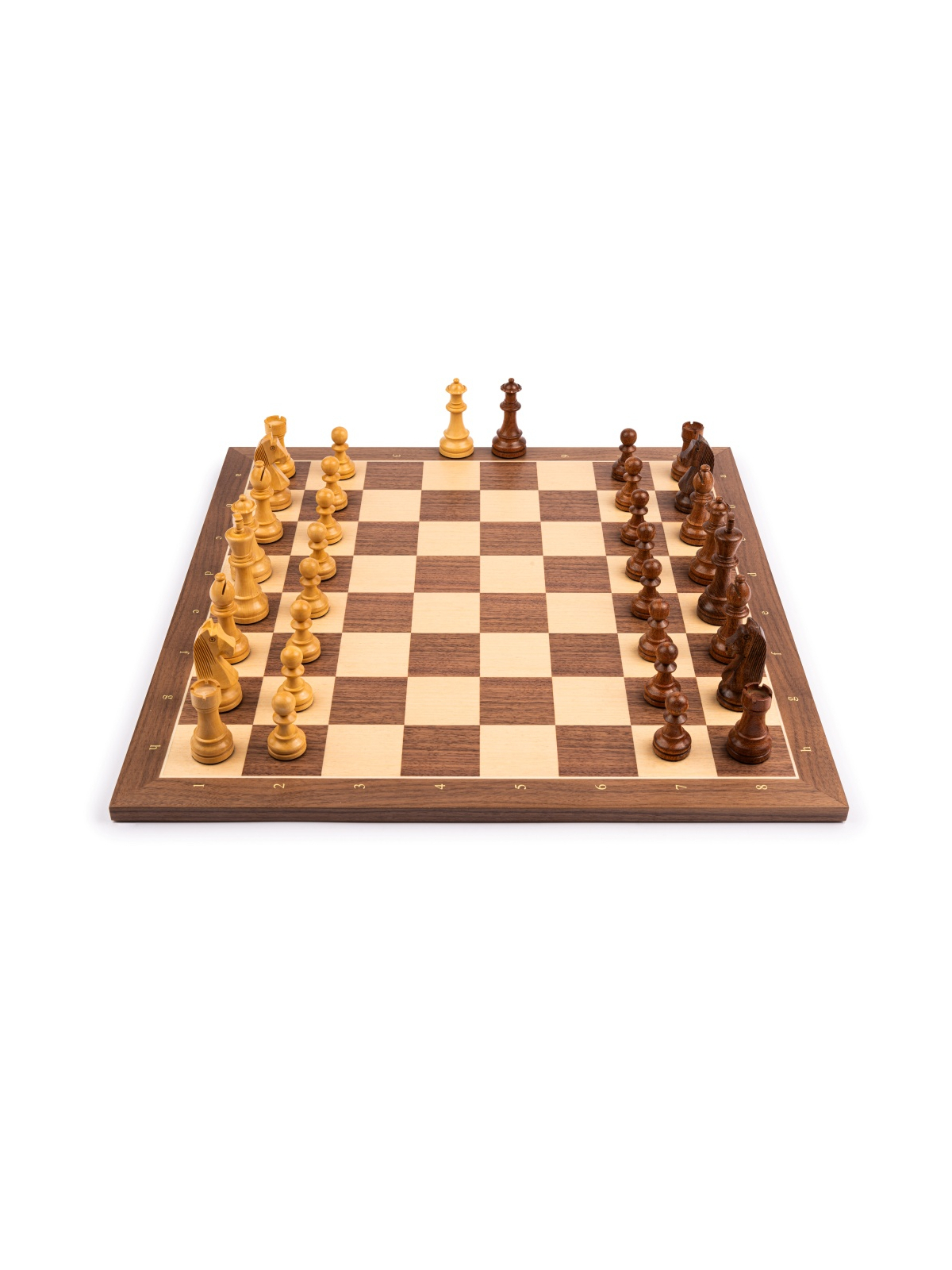 SQUARE - Orzech Standard D - Zestaw szachowy Ferrer