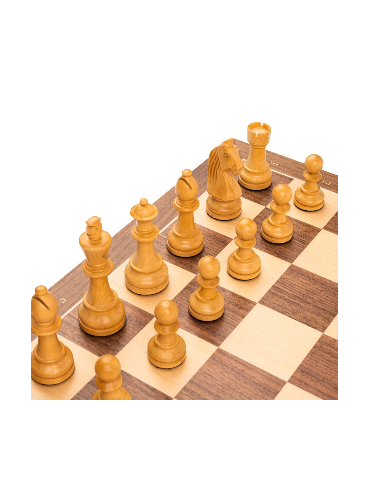 SQUARE- Online Chess Shop - Walnut Standard D - Chess Set Ferrer