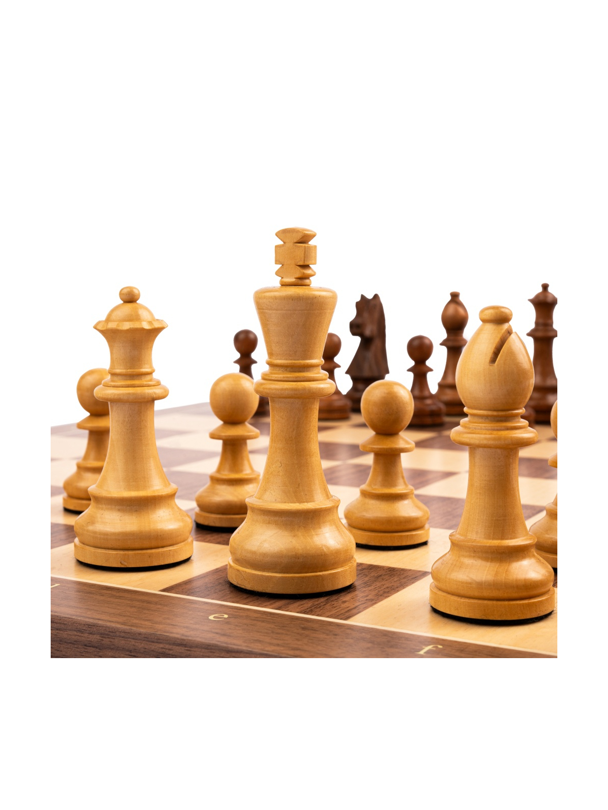 SQUARE- Online Chess Shop - Walnut Standard D - Chess Set Ferrer
