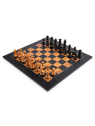 SQUARE- Online Chess Shop - Black Olive Deluxe - Chess Set