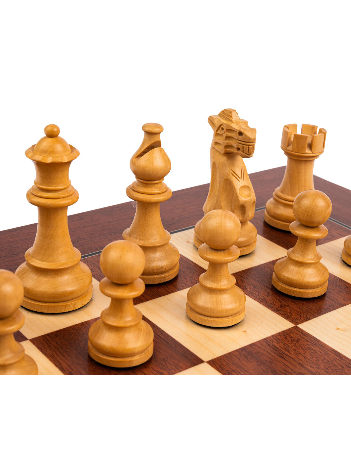 SQUARE- Online Chess Shop - Mahogany Deluxe - Chess Set