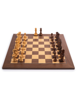 SQUARE - Schach Shop - Nuss Deluxe - Schach Set