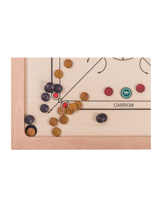 SQUARE Negozio - Biliardo Indiano - Carrom 840 Lux