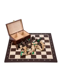 Scacchi in legno Set No 5 - Wenge