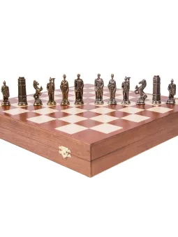 Pièces d'échecs - Anglais - Metal Lux