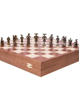 I pezzi degli scacchi - Svizzera - Metal Lux