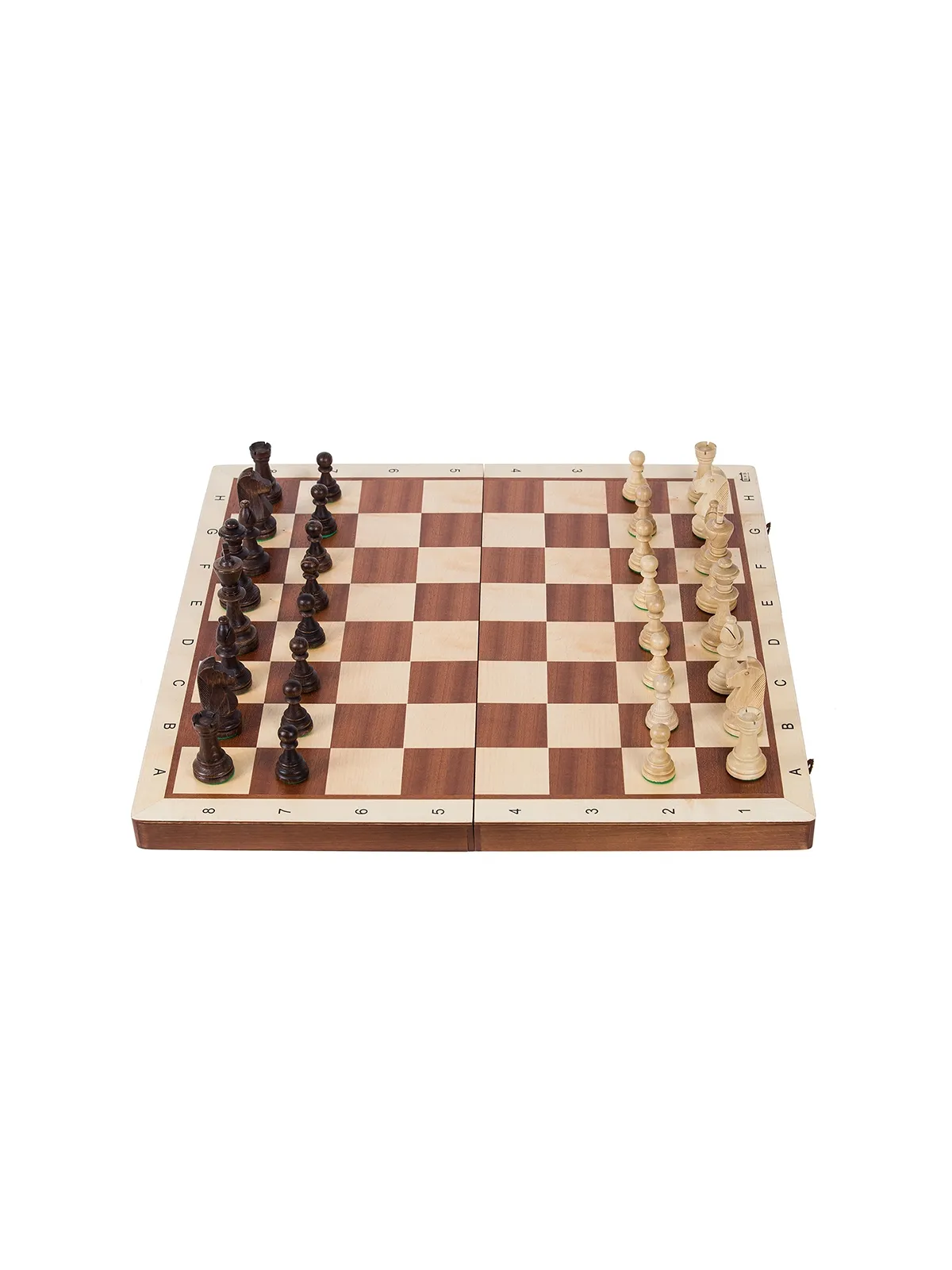 Scacchi - Staunton 6 - Mogano BL