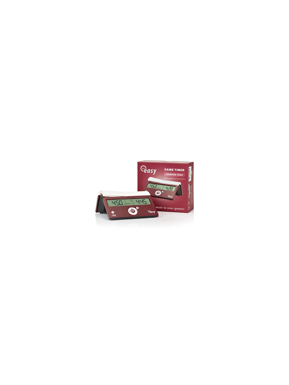 Chess Clock - DGT Easy Crimson Cruz