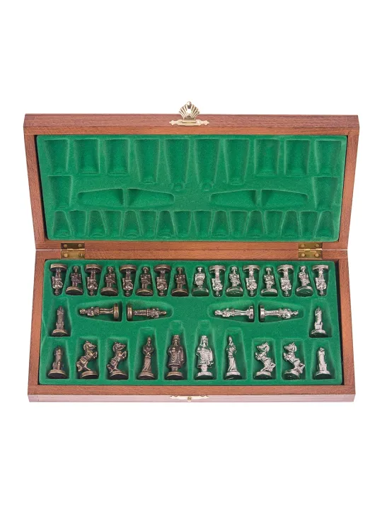 Échecs Staunton Mini - Métal