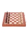 Schach Magnetisch - Staunton 4 - Mahagoni