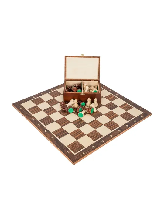 Profi Chess Set No 6 - Mahogany