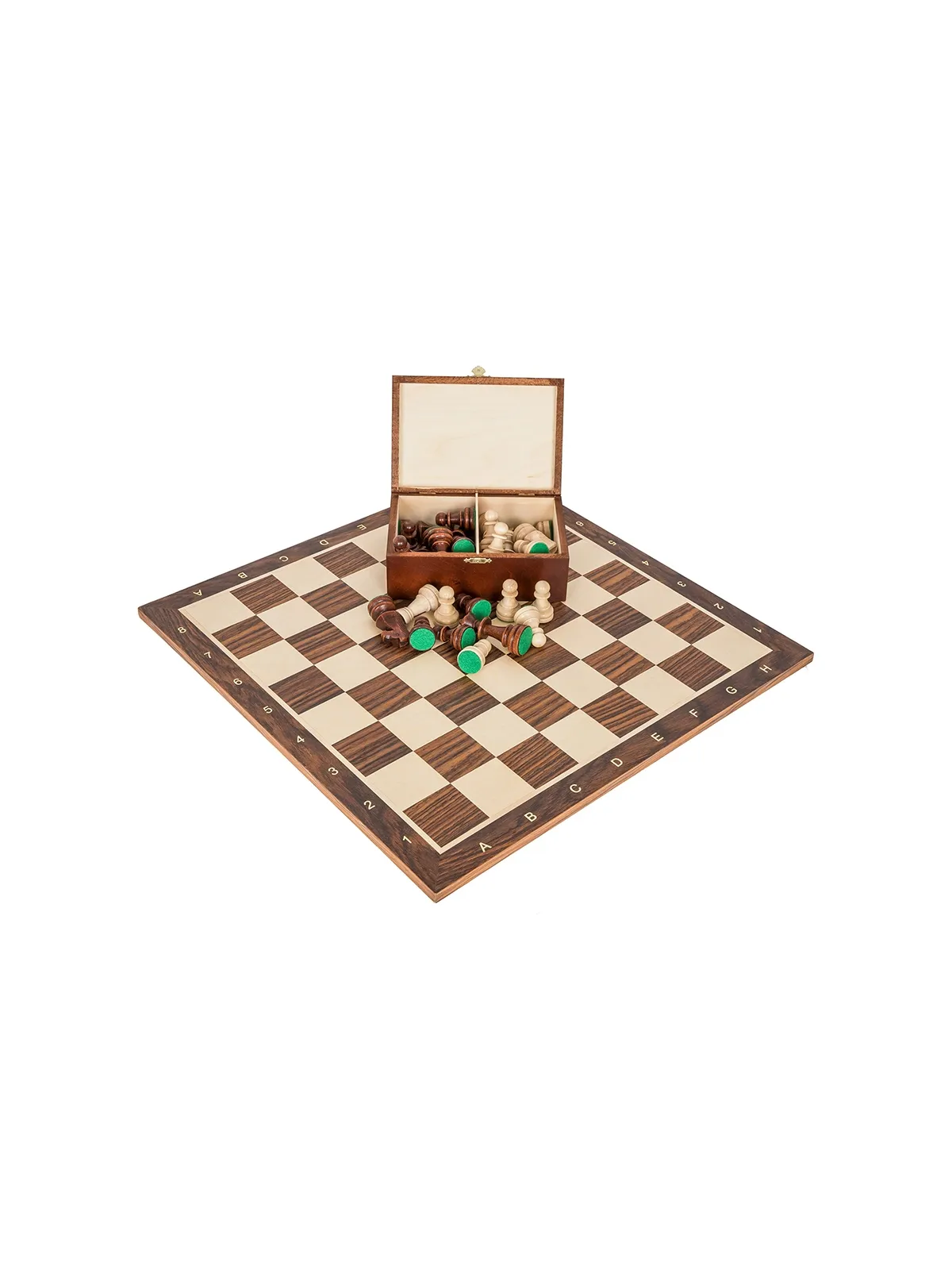 Profi Chess Set No 6 - Mahogany