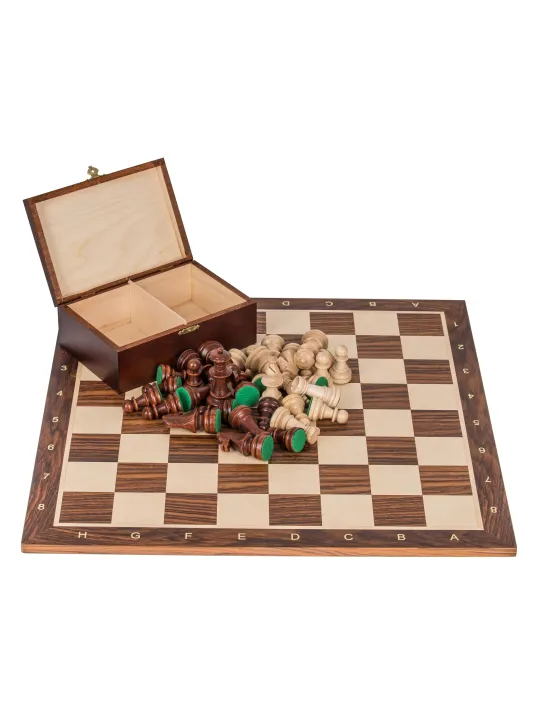 Profi Chess Set No 6 - Mahogany