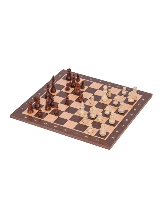 Profi Chess Set No 4 - Mahogany