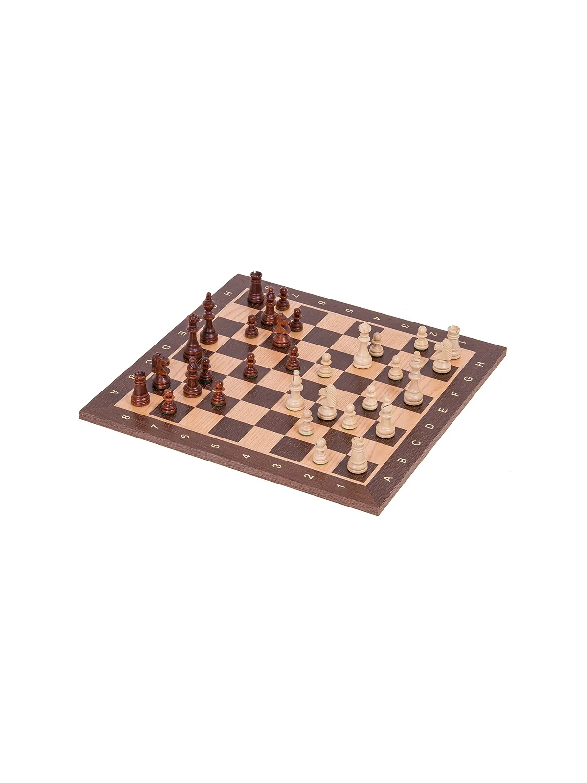 Profi Chess Set No 4 - Mahogany