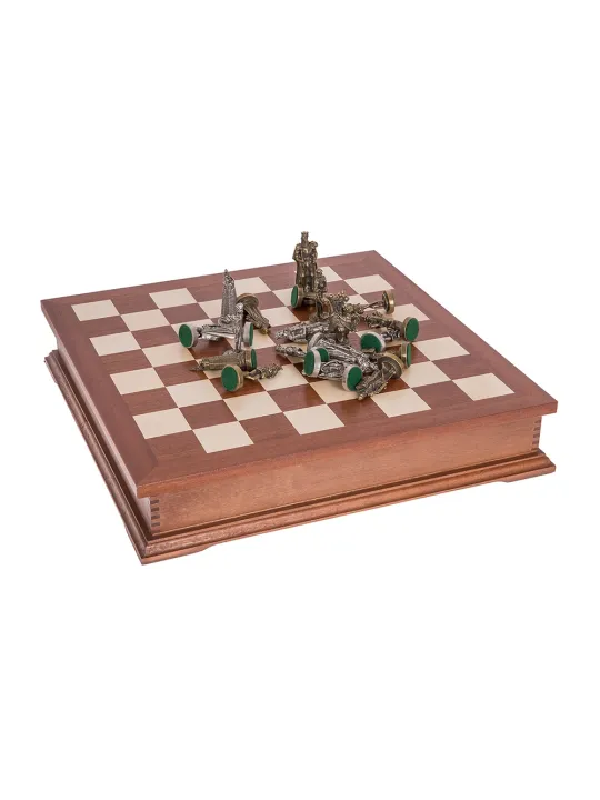 Chess King Arthur - Metal Lux